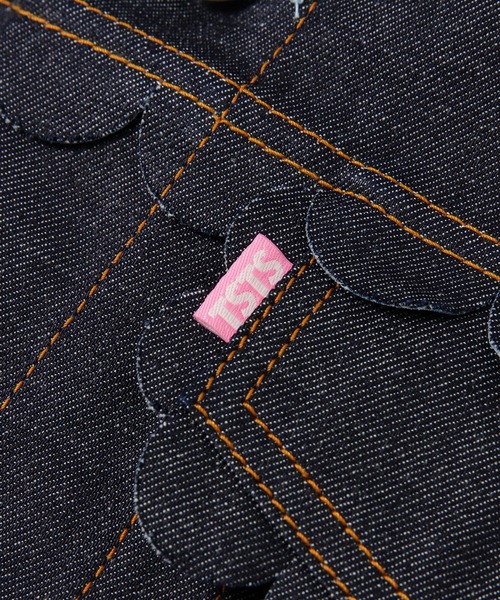 TSTS（ティーエスティーエス）の「SPEECH BUBBLES DENIM JACKET（デニムジャケット・メンズ・インディゴブルー・L）」の8枚目の写真