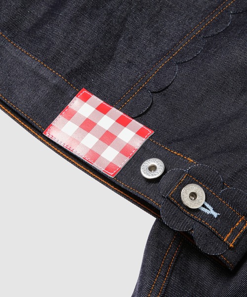 TSTS（ティーエスティーエス）の「SPEECH BUBBLES DENIM JACKET（デニムジャケット・メンズ・インディゴブルー・L）」の12枚目の写真