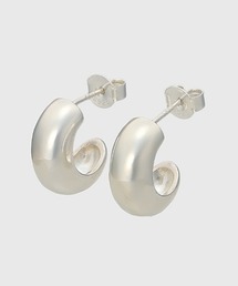 anuans（アニュアンス）の「SLV925 ムーンフープピアス midium（ピアス（両耳用））」