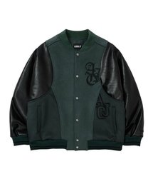 AJOBYAJO（アジョバイアジョ）の「Wool Mixed Varsity Stadium Jacket [GREEN]（スタジャン）」