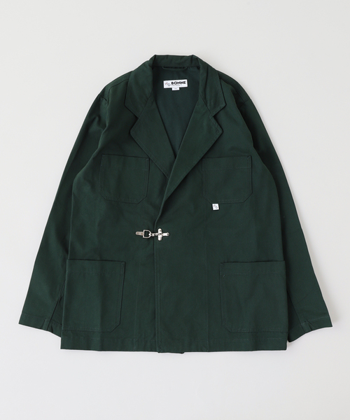 JOURNAL STANDARD(ジャーナルスタンダード)の「Bonne Suits Sally Jacket(その他アウター・メンズ・ブラック/グリーン・MEDIUM/LARGE)」の2枚目の写真