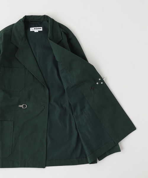 JOURNAL STANDARD(ジャーナルスタンダード)の「Bonne Suits Sally Jacket(その他アウター・メンズ・ブラック/グリーン・MEDIUM/LARGE)」の6枚目の写真