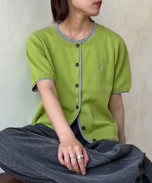 U.S. POLO ASSN. | 【U.S. POLO ASSN.】フェイクレイヤードスウェットライクカーディガン(カーディガン/ボレロ)