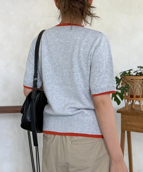 U.S. POLO ASSN.(ユーエスポロアッスン)の「【U.S. POLO ASSN.】フェイクレイヤードスウェットライクカーディガン(カーディガン/ボレロ・レディース・ネイビー/アイボリー/グレー/ブラウン/グリーン系・FREE)」の16枚目の写真