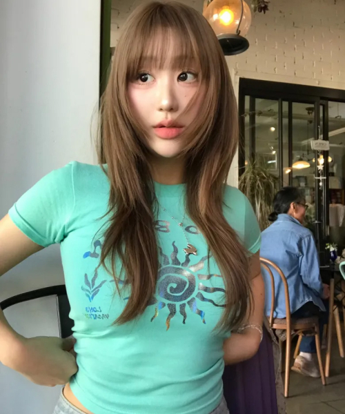 COSO(コソ)の「CCカラーアートワーククロップTシャツ(ミント)(Tシャツ/カットソー・レディース・ミント・SMALL/MEDIUM)」の1枚目の写真