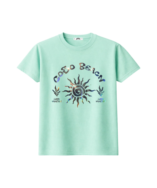 COSO(コソ)の「CCカラーアートワーククロップTシャツ(ミント)(Tシャツ/カットソー・レディース・ミント・SMALL/MEDIUM)」の9枚目の写真
