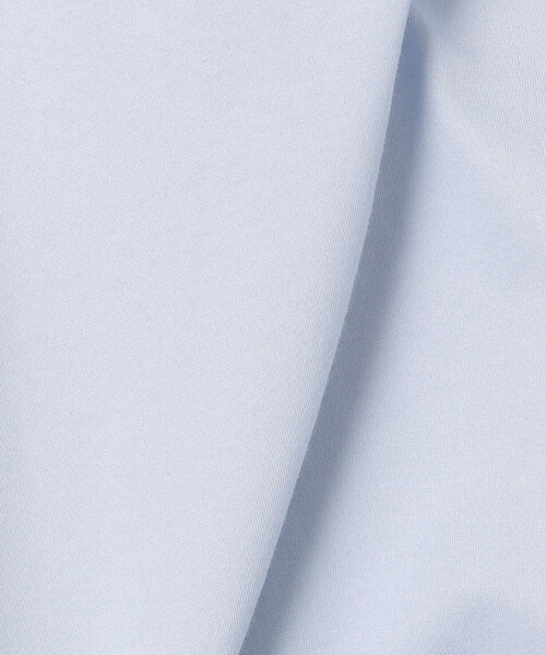 Gabardine K.T（ギャバジンケーティー）の「プレーティング天竺 ワンタックプルオーバー（Tシャツ/カットソー・レディース・サックスブルー/ブラウン/ミント・9号）」の5枚目の写真