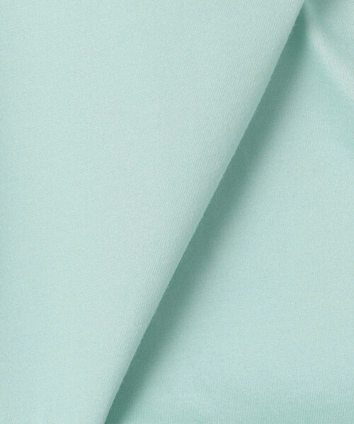 Gabardine K.T（ギャバジンケーティー）の「プレーティング天竺 ワンタックプルオーバー（Tシャツ/カットソー・レディース・サックスブルー/ブラウン/ミント・9号）」の6枚目の写真