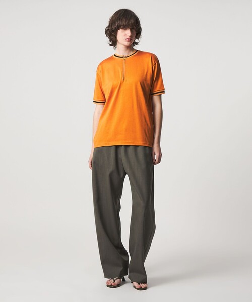 6(ロク)の「<6(ROKU)>サイクリング モチーフ Tシャツ(Tシャツ/カットソー・レディース・オレンジ/ベージュ・FREE)」の5枚目の写真