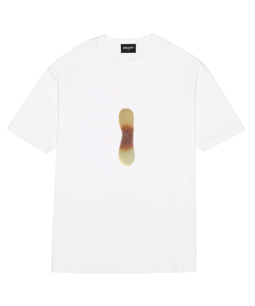 BORN SLIPPY(ボーンスリッピー)の「Cola Tongue Jelly T-shirt (White)(Tシャツ/カットソー・レディース・その他・FREE)」の1枚目の写真