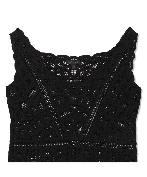 Guess(ゲス)の「OCTAVIA Tank Sweater タンクトップ(タンクトップ・レディース・クリーム/ブラック・SMALL/X-SMALL/LARGE/MEDIUM)」の8枚目の写真