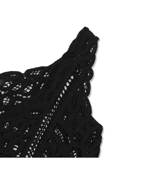 Guess(ゲス)の「OCTAVIA Tank Sweater タンクトップ(タンクトップ・レディース・クリーム/ブラック・SMALL/X-SMALL/LARGE/MEDIUM)」の9枚目の写真