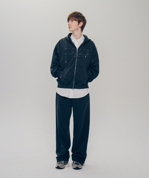YALE(イェール)の「ピグメントアプリケフードジップアップ_チャコール(パーカー・レディース・その他・LARGE/X-LARGE/SMALL/MEDIUM)」の10枚目の写真