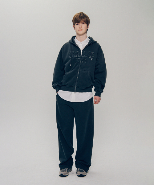YALE(イェール)の「ピグメントアプリケフードジップアップ_チャコール(パーカー・レディース・その他・LARGE/X-LARGE/SMALL/MEDIUM)」の9枚目の写真