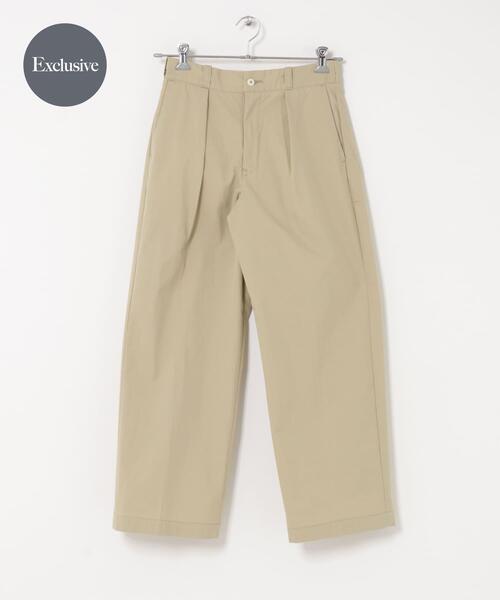 Lee(リー)の「『別注』Lee×DOORS CHETOPA WIDETOROUSER(その他パンツ・レディース・ベージュ/ネイビー・SMALL/MEDIUM)」の1枚目の写真