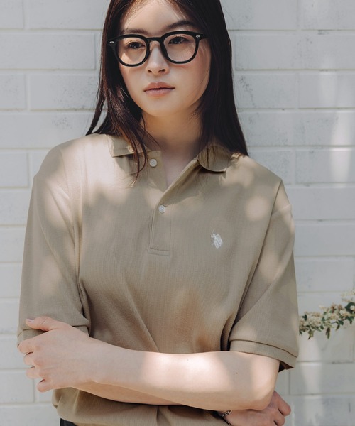 U.S. POLO ASSN.(ユーエスポロアッスン)の「U.S. POLO ASSN. 別注 ワンポイント刺繍 コンパクトリブポロシャツ(ポロシャツ・メンズ・ベージュ/グリーン/ホワイト・XL/L/M/S)」の14枚目の写真