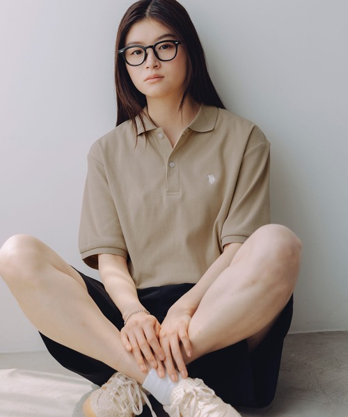 U.S. POLO ASSN.(ユーエスポロアッスン)の「U.S. POLO ASSN. 別注 ワンポイント刺繍 コンパクトリブポロシャツ(ポロシャツ・メンズ・ベージュ/グリーン/ホワイト・XL/L/M/S)」の18枚目の写真