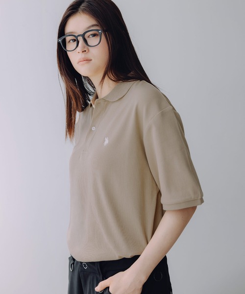 U.S. POLO ASSN.(ユーエスポロアッスン)の「U.S. POLO ASSN. 別注 ワンポイント刺繍 コンパクトリブポロシャツ(ポロシャツ・メンズ・ベージュ/グリーン/ホワイト・XL/L/M/S)」の15枚目の写真
