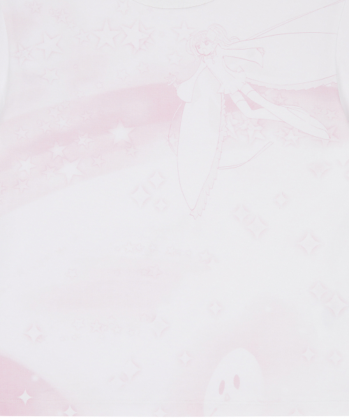 LUVISTRUE(ラヴイズトゥルー)の「SHUGO CHARA! PINK RAINBOW TEE(WHITE)(Tシャツ/カットソー・レディース・その他・FREE)」の5枚目の写真