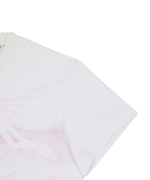 LUVISTRUE(ラヴイズトゥルー)の「SHUGO CHARA! PINK RAINBOW TEE(WHITE)(Tシャツ/カットソー・レディース・その他・FREE)」の6枚目の写真