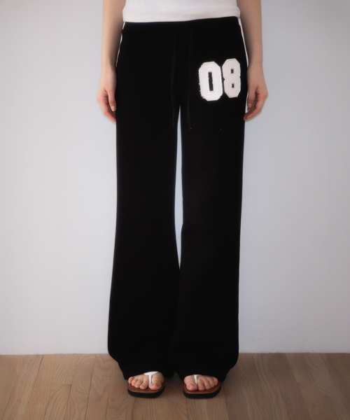 ROSEFRANTZ（ロゼフランツ）の「Patchwork Bootcut Sweatpants [Black]（スウェットパンツ・レディース・ブラック・OS）」の9枚目の写真