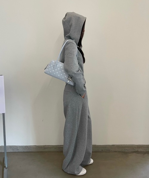 Chiina(チーナ)の「Chiina / ポルカドットショルダーバッグ(ショルダーバッグ・レディース・レッド/ブラック/ホワイト/ライトブルー・FREE)」の14枚目の写真