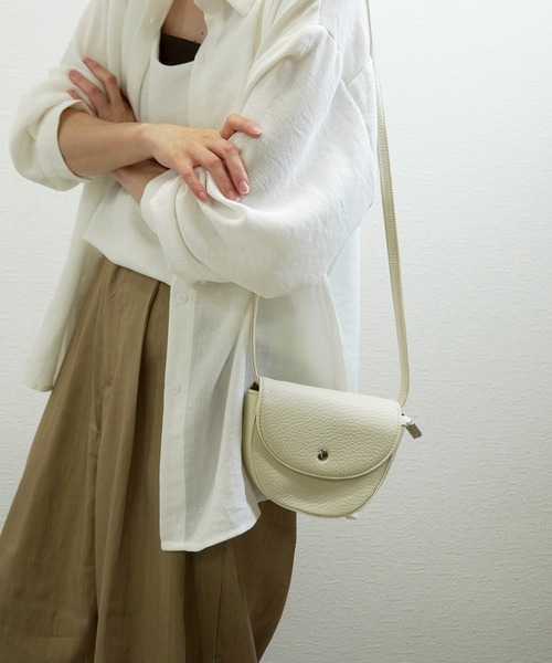 gossara（ゴサラ）の「【大人のこなれ感】キャミ付きリネンタッチシャツ（シャツ/ブラウス・レディース・ベージュ/ホワイト/ブラウン・FREE）」の17枚目の写真