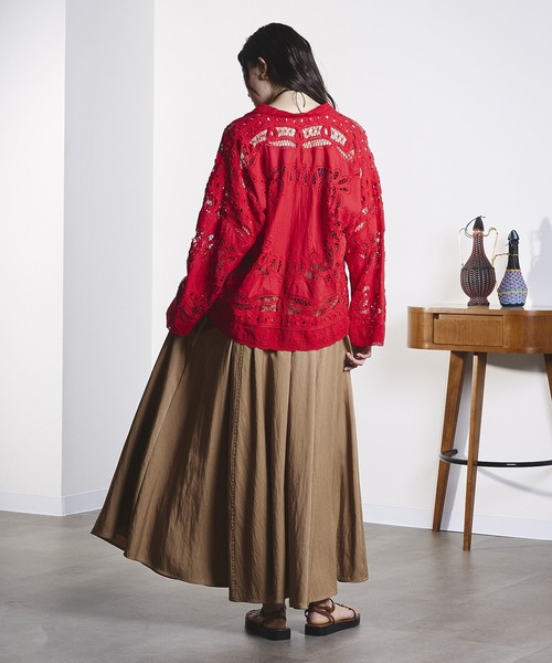 ROSE BUD(ローズバッド)の「(mag.by c)BATTEN LACE SHIRT(シャツ/ブラウス・レディース・ホワイト/レッド・ONE SIZE)」の16枚目の写真