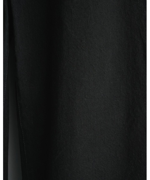 NVRFRGT(ネヴァーフォーゲット)の「loose fit jeans black black/ワイドシルエット/オールブラック/NVRFRGT/CONZ(デニムパンツ・メンズ・ブラック・1/2/3/4)」の7枚目の写真