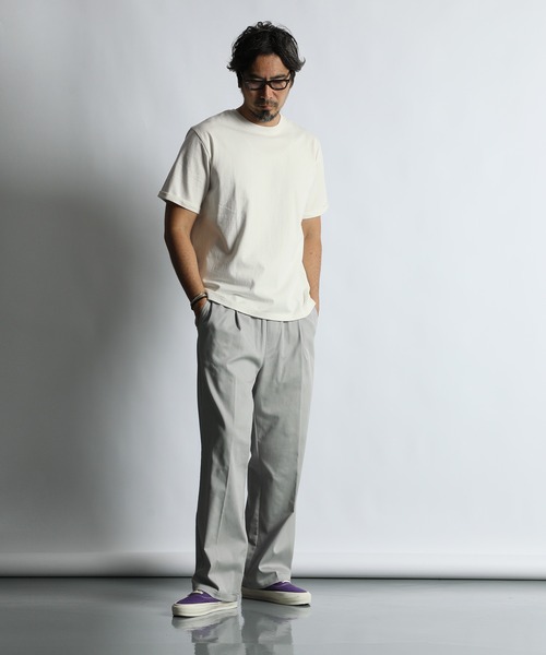 The DUFFER of ST.GEORGE(ザダファーオブセントジョージ)の「「GUM STRETCH CSF」COOL TOUCH EASY BAGGY PANTS:超伸縮「ガムストレッチ」接触冷感 イージーバギーパンツ(その他パンツ・メンズ・ブラック/ホワイト/ライトグレー・MEDIUM/SMALL/X-LARGE/LARGE)」の16枚目の写真