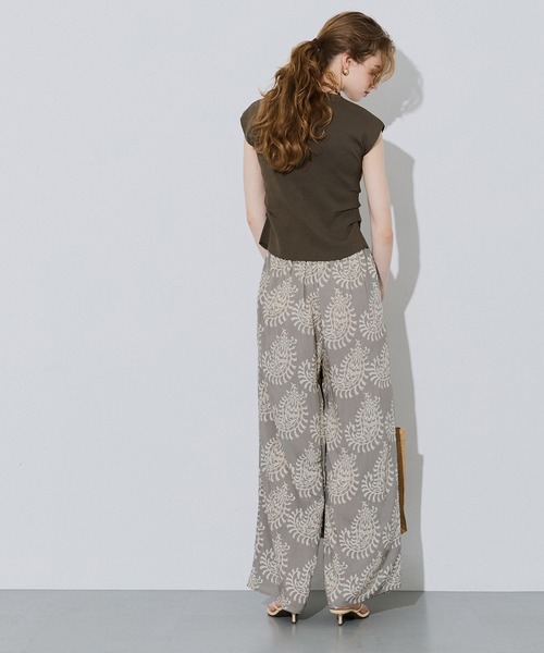 coca(coca)(コカ)の「レーヨンペイズリー柄パンツ(その他パンツ・レディース・その他・LONG/MEDIUM/SHORT)」の8枚目の写真