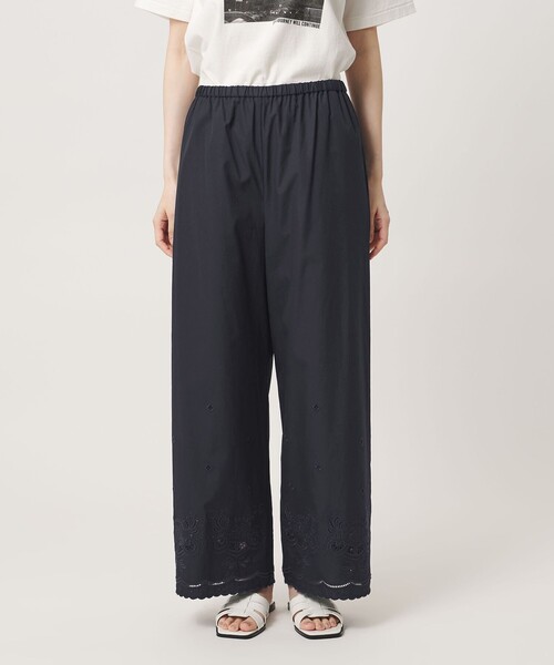 UNITED ARROWS(ユナイテッドアローズ)の「カットワーク パンツ(その他パンツ・レディース・ネイビー/オフホワイト・36/38)」の11枚目の写真