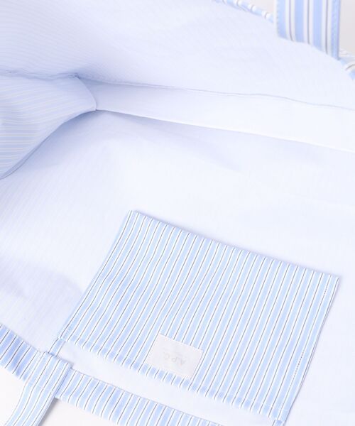 A.P.C.（アーペーセー）の「SHOPPING DIANE NEW（トートバッグ・レディース・ブルー・ONESIZE）」の4枚目の写真