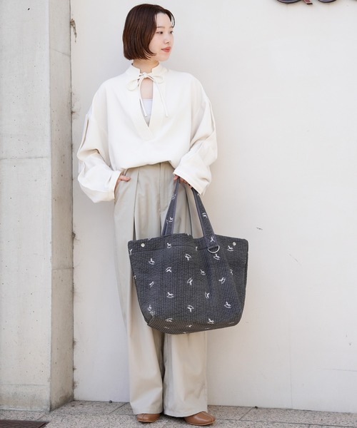 セール】ヌビトートバッグ(L) / R0461（トートバッグ）｜atRise
