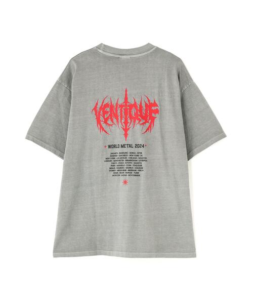 L.H.P(エルエイチピー)の「VENTIQUE/ベンティーク/Print T-Shirts(Tシャツ/カットソー・レディース・チャコールグレー/グレー・F)」の11枚目の写真