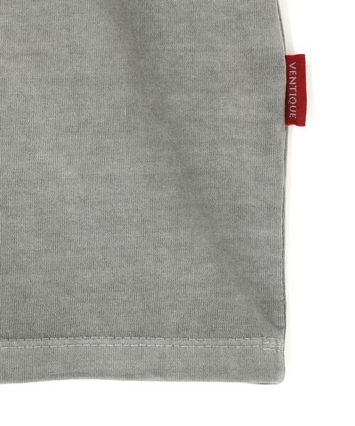 L.H.P(エルエイチピー)の「VENTIQUE/ベンティーク/Print T-Shirts(Tシャツ/カットソー・レディース・チャコールグレー/グレー・F)」の8枚目の写真