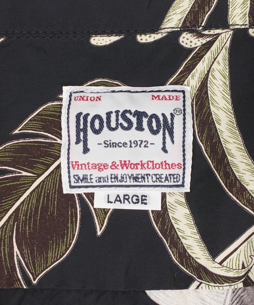 HOUSTON(ヒューストン)の「【UT208】【HOUSTON/ヒューストン】MADE IN JAPAN RAYON ALOHA SHIRT PINEAPPLE 41351(シャツ/ブラウス・メンズ・ブラック/マスタード・MEDIUM/LARGE)」の7枚目の写真