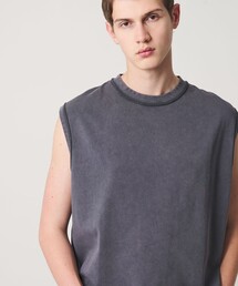 MONKEY TIME（モンキータイム）の「ガーメントダイ ノースリーブ Tシャツ（Tシャツ/カットソー）」