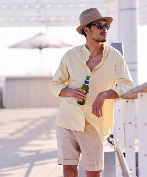 SP(エスピー)の「オーガニックリネン(麻)ストレッチ(LB)(その他パンツ・メンズ・ライトベージュ・SMALL/MEDIUM/LARGE)」の4枚目の写真