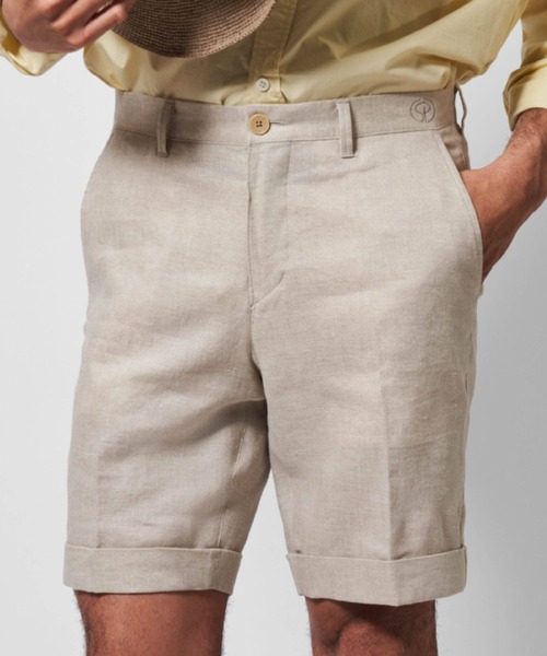 SP(エスピー)の「オーガニックリネン(麻)ストレッチ(LB)(その他パンツ・メンズ・ライトベージュ・SMALL/MEDIUM/LARGE)」の2枚目の写真