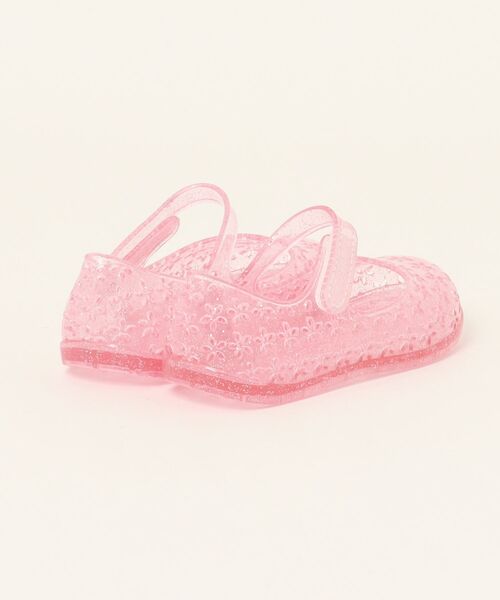 aimoha（アイモハ）の「【aimoha-KIDS-】グリッタークリアサンダル (SS)（サンダル・キッズ・ホワイト/ピンク・15.0cm/15.5cm/16.0cm/17.0cm）」の12枚目の写真