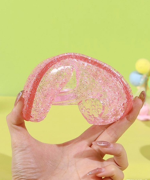 aimoha（アイモハ）の「【aimoha-KIDS-】グリッタークリアサンダル (SS)（サンダル・キッズ・ホワイト/ピンク・15.0cm/15.5cm/16.0cm/17.0cm）」の6枚目の写真