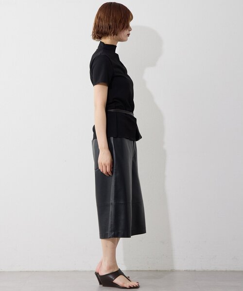 Whim Gazette（ウィムガゼット）の「【THE BAAT】short sleeve blouse（シャツ/ブラウス・レディース・ベージュ/グレー/ブラック・FREE）」の6枚目の写真
