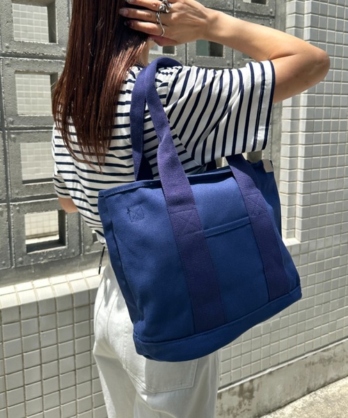MYMOOD.(マイムード)の「A4収納可多ポケット2WAYトートバッグ(トートバッグ・レディース・グレー/ネイビー/ブラック/ブラウン/アイボリー・FREE)」の6枚目の写真