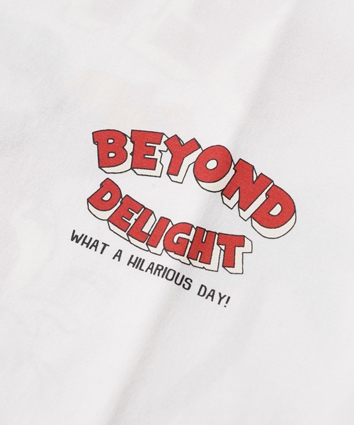 1111clothing(ワンフォークロージング)の「バックサガラ刺繍 プリント Tシャツ / Back-to-Back Embroidered Print T-Shirt(Tシャツ/カットソー・メンズ・ホワイト系3/ネイビー/ライトピンク/ターコイズブルー/ホワイト系1/ホワイト系2・M/L)」の10枚目の写真