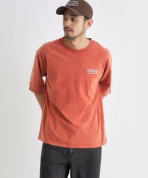 刺繍フェードTシャツ