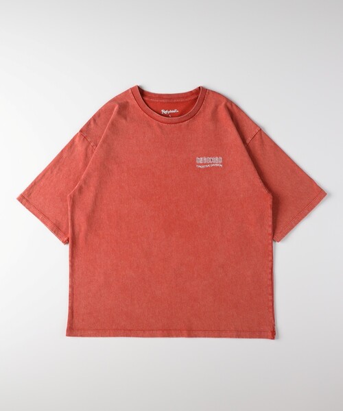 Refurbish(リファービッシュ)の「刺繍フェードTシャツ(Tシャツ/カットソー・メンズ・レッド系2/ブルー系5/ブラック系・06/04/05/03)」の19枚目の写真