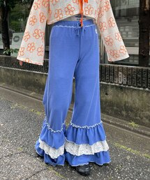 HELLO.SANFRANCISCO | 【HELLO.SANFRANCISCO/ハローサンフランシスコ】レースフリルワッフルパンツ(その他パンツ)