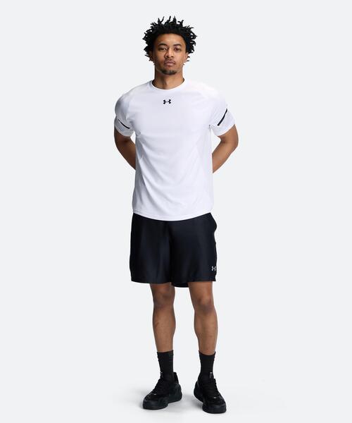 UNDER ARMOUR（アンダーアーマー）の「UAアーマードライ ショートスリーブ Tシャツ（トレーニング/メンズ）（Tシャツ/カットソー・メンズ・ホワイト・M/S/L/2XL/XL）」の3枚目の写真