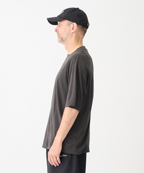 WRAPINKNOT(ラッピンノット)の「【WRAPINKNOT/ラッピンノット】S/S Wide Fit T-Shirt(Tシャツ/カットソー・メンズ・ブラック・2)」の5枚目の写真
